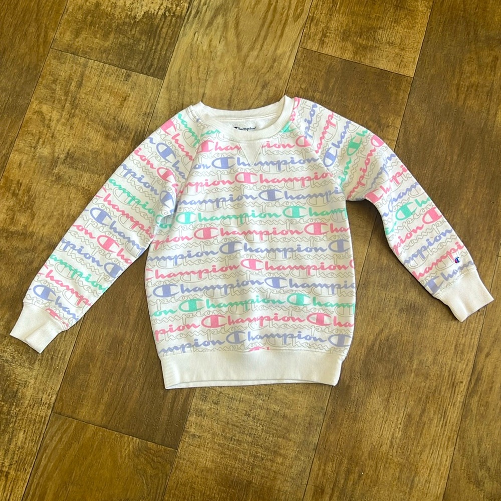 Girls Champion crew neck